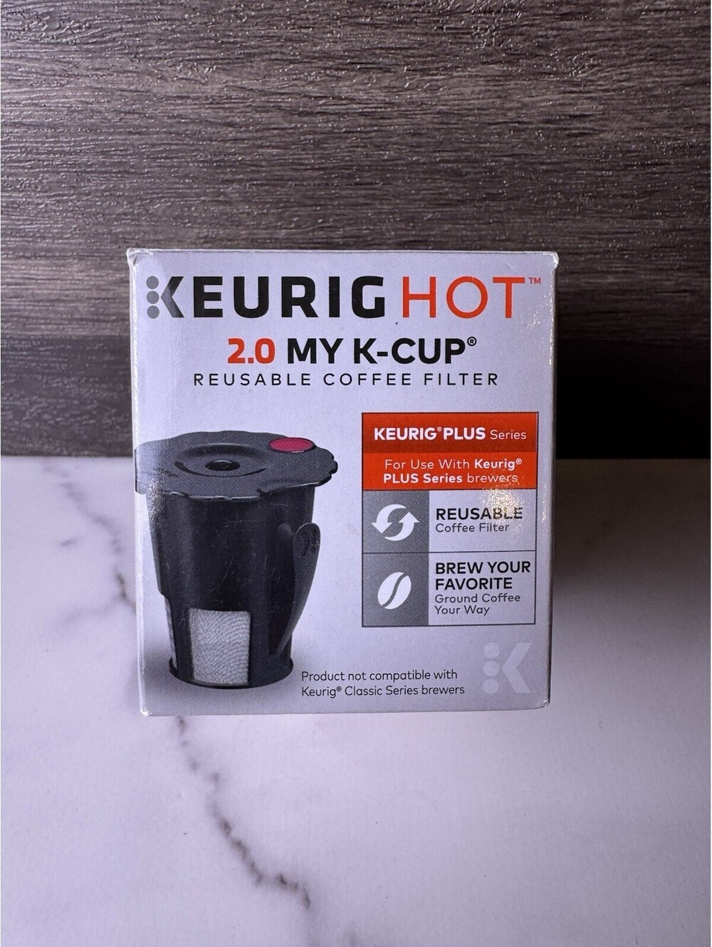 NEW Keurig 2.0 My K-Cup Reusable Coffee Filter 2015 Discontinued Old Stock
